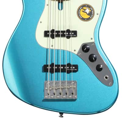 Sire Marcus Miller V5 5-String Electric Bass Guitar - Tide Pool image 2