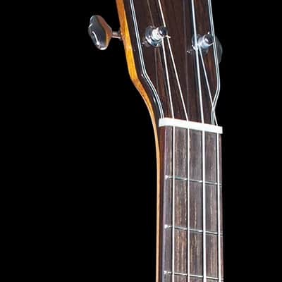 Ohana BK-35GCE All Solid Gloss Finish Electric Baritone Ukulele + Gig Bag -Blem image 5