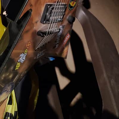 BC Rich Ironbird 2003 Body Art Space Face image 15