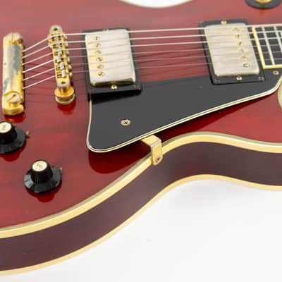 Gibson Les Paul Custom 20th Anniversary 1974 Wine Red image 12