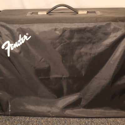 Fender Black Panel Pro Reverb Amp Blackface 2x12" Tube Guitar Combo Amp vintage 1967  LOCAL PICKUP ONLY image 13