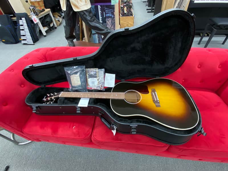 Gibson J-45 Standard Acoustic-Electric Guitar - Vintage Sunburst