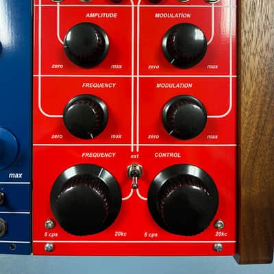 Model 144 (Buchla 4U) Dual square wave oscillator 2026 - RED image 1