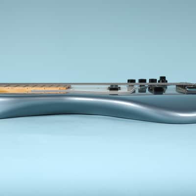 Mike Lull M5V Jazz Electric Bass 5 String Lake Placid Blue with Case image 20