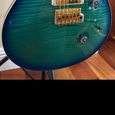 PRS Paul Reed Smith Custom 24 Tree of Life PRISTINE! COA & Case - Makina Blue image 8
