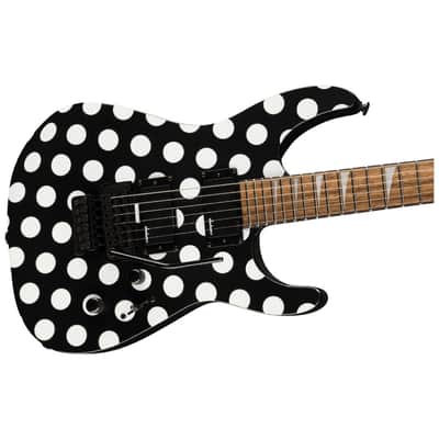 Jackson X Series Soloist SLX DX 6-String Right-Handed Electric Guitar with Laurel Fingerboard and Maple Neck (Polka Dot) image 3