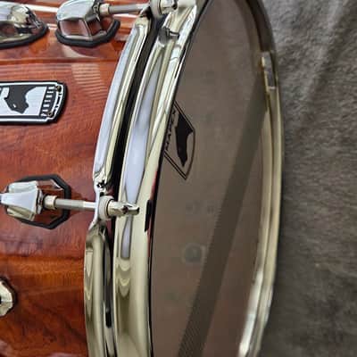 Mapex BPNBW4650CXN Black Panther Shadow 14x6.5" Birch/Walnut Snare Drum 2020 - Natural Gloss image 3