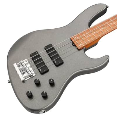 Sadowsky MetroExpress 24-Fret Modern Bass, Morado Fingerboard, 4-String - Solid Silver Metallic High Polish image 1