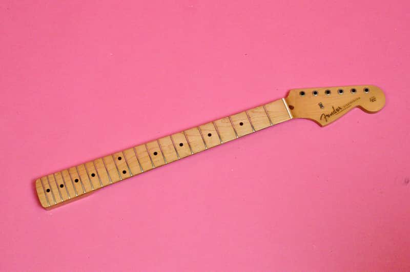 Vintage 1959 Fender Stratocaster Maple Strat Neck Pre-CBS Tone, Project Neck 1958 image 1