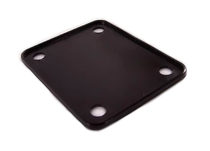 MOUNTING GASKET for Guitar Neck Plate - Boarder Bushings Plastic - BLACK image 1