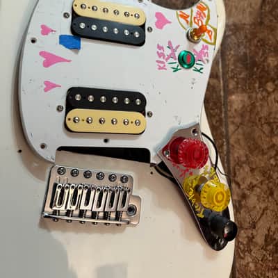 Custom Ibanez GRX20W-WH Body Neck Fishman Fluence Hipshot Tuners Loaded Pickguard image 4