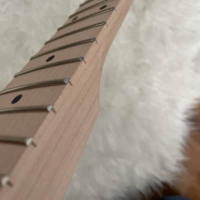quarter sawn unfinished maple stratocaster guitar neck Strat Neck image 7
