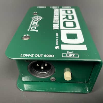 Radial Engineering ProDI Passive Direct Box Green image 5