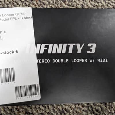 Pigtronix Infinity Looper Guitar Effects Pedal Model SPL - B stock image 4