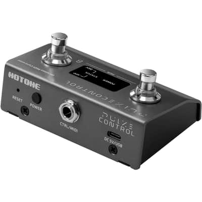 Hotone EC-2 Pulze Control Wireless MIDI Controller - 2-Footswitch Guitar Pedal with Bluetooth, 12Hr Battery, Mobile App image 2