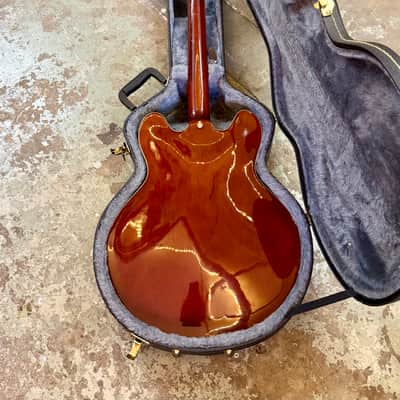 Epiphone by Gibson Sheraton 1999 - Redburst original vintage MIK image 12