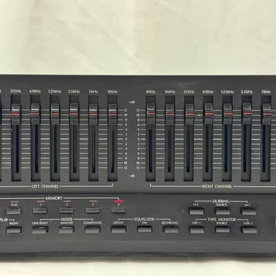 Sansui SE-9 Stereo Graphic Compu-Equalizer Black image 16