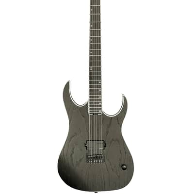 10S HuYang (Mega Soul) Single Humbucker Baritone – HYMM Custom Electric Guitar - Satin Black image 3