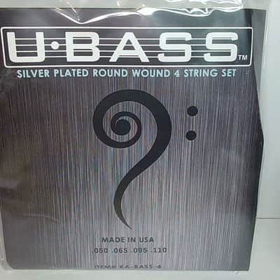 Kala U-Bass Silver Plate Round Wound Strings Set image 2