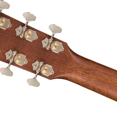 Fender Paramount PO-220E Orchestra Acoustic Guitar, with 2-Year Warranty, Natural, with Case image 8