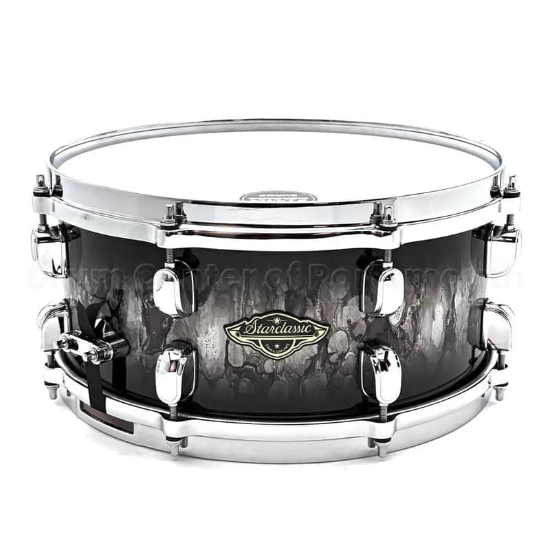 Tama Starclassic Walnut/Birch Snare Drum 13x6 Molten Platinum Burst image 1