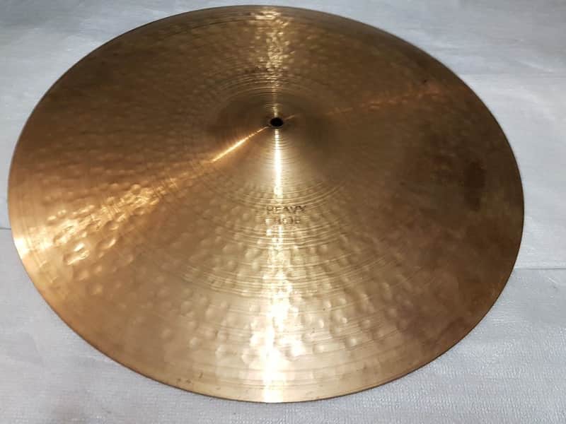 80's PAISTE 20" HEAVY RIDE CYMBAL made in GERMANY image 1