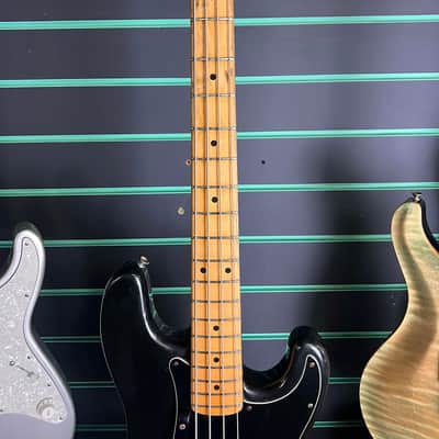 Fender Precision Bass Black 1978 Vintage Electric Bass Guitar image 6