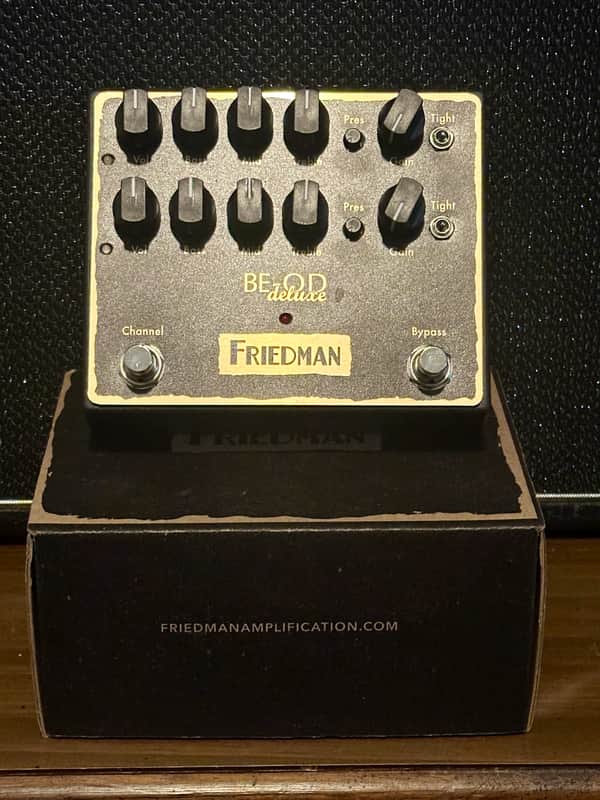 Friedman BE-OD Deluxe Overdrive 2018 - 2019 - Black image 1