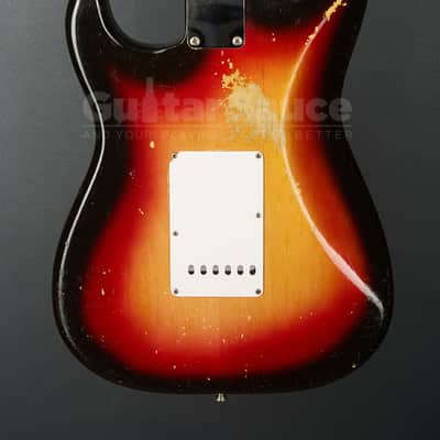 Fender Stratocaster Spaghetti Logo Original Vintage 1964 - Sunburst (COD 2070VG) image 13
