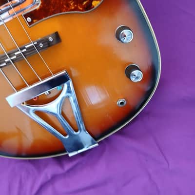 KINGSTON 1960s Hofner Style Violin Bass - Cool! image 15
