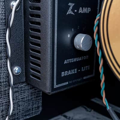 2016 Supro Black Magick 1695T 1x12 Tube Combo Amp w/ Dr Z Brake Lite Attenuator, Ftsw image 12