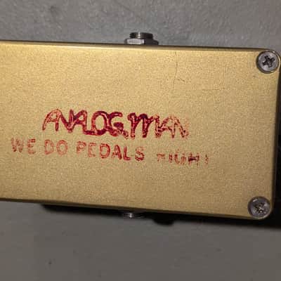 Analogman Sun Face TI-UK Germanium Fuzz with Sun Dial Knob 2008 - 2017 - Gold image 2