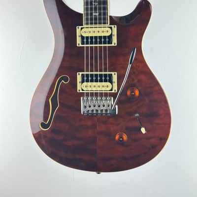 PRS SE Custom 22 Semi-Hollow Tortoise Shell 2019 Europe Exclusive LTD with bag image 1