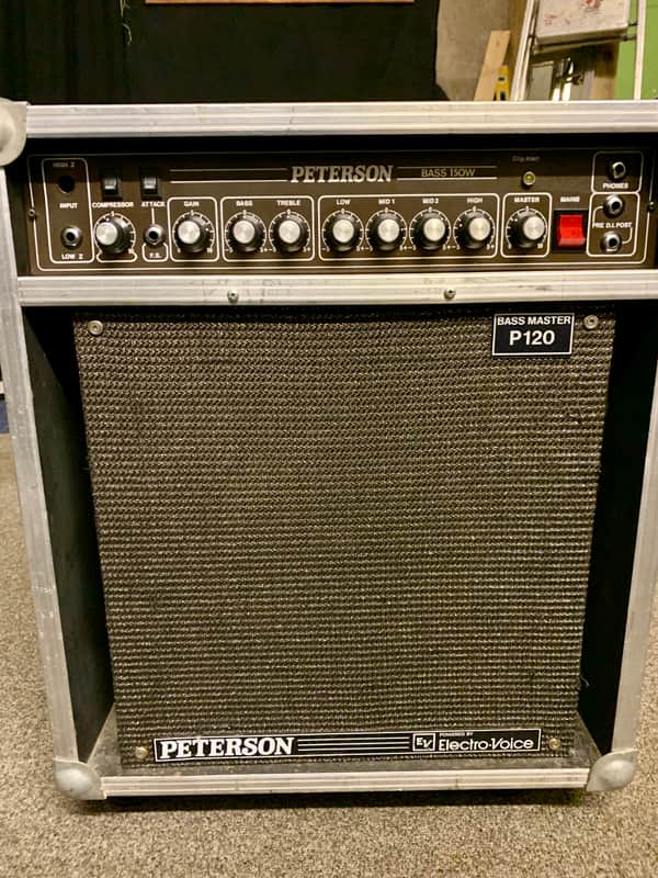 Peterson Bass Master P-150 Combo, 1980s RARE & Discontinued, in