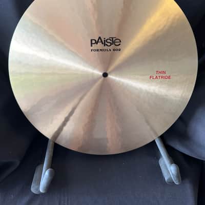 Paiste Formula 602 18" Thin Flat Ride-2021-1449g image 1