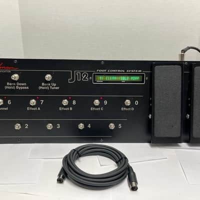 JOHNSON MILLENNIUM MILLENIUM J 12 J12 MIDI MULTI EFFECT FOOT AMP CONTROL Controller PEDAL Stereo One Fifty JM 150 JM250 250 JM150 Amp Amplifier also works with Digitech 2112 2101 Valve FX 00011191 Oct 02 image 1