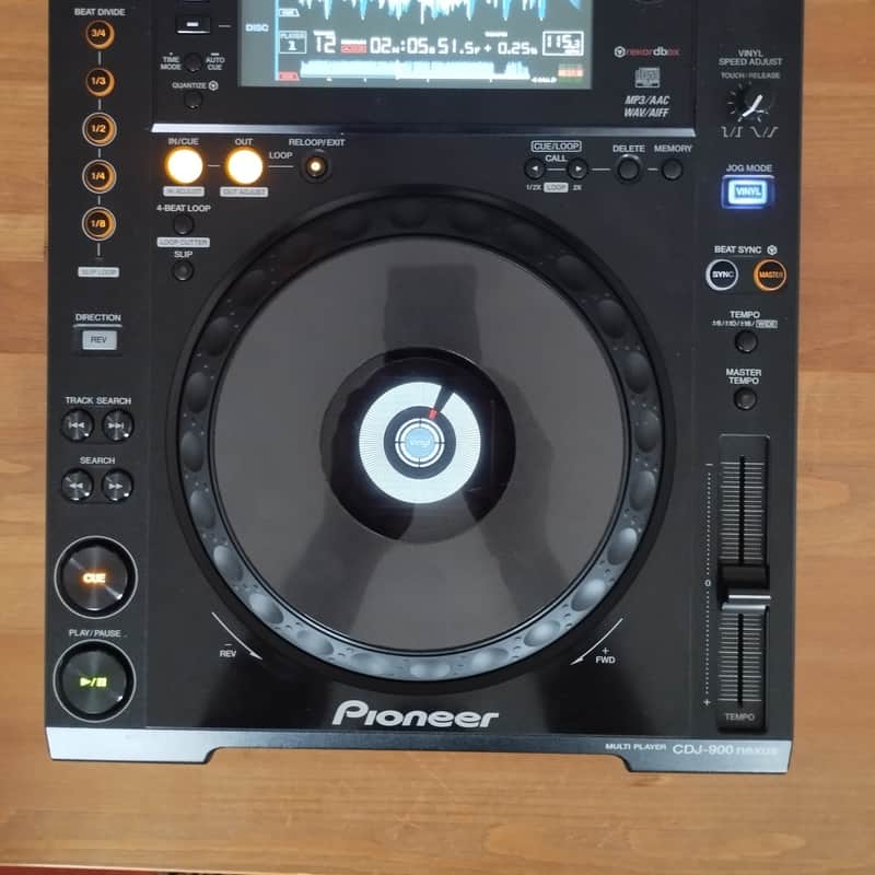 2018 Pioneer CDJ-900NXS Professional Multi Player Black