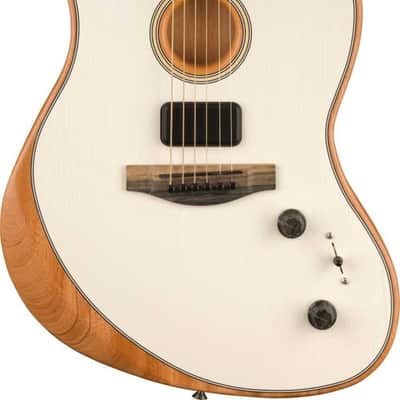Fender American Acoustasonic Jazzmaster 2021 - Present - Arctic White image 1