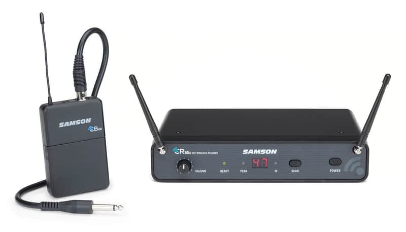Samson Concert 88x UHF Wireless Guitar System with GC32 Instrument Cable (CB88/CR88x) - K Band image 1