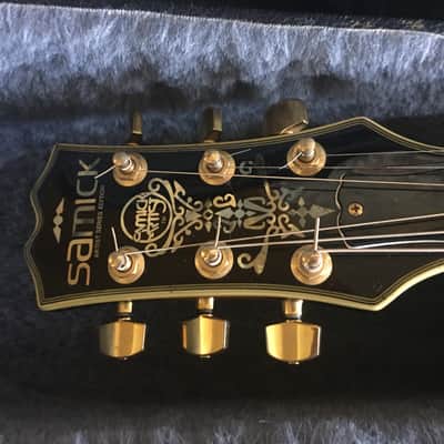 Samick HF650 Artist Series Hollow Body w/Case 2 Color Sunburst image 5