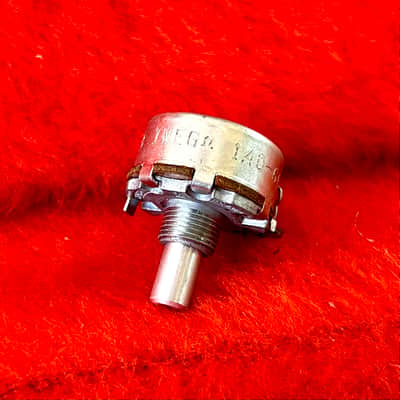 Clarostat 1 MEG Audio taper pot 1966 fender telecaster precision bass potentiometer original vintage USA image 2
