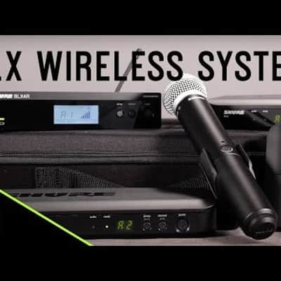 Shure BLX288/PG58 Dual Channel Handheld Wireless System (J11 Band) image 5