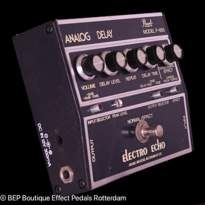 Pearl F-605 Electro Echo Analog Delay with MN3005 BBD s/n 512719 early 80's as used by the Mad Professor ( Studio 1 recordings ) image 2