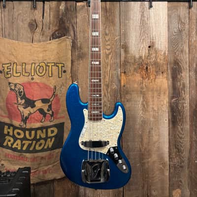 Fender Custom Shop Masterbuilt John Suhr "Grand Finale" Jazz Bass V 1997 - Blue Flake image 6