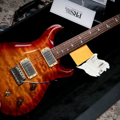 2005 PRS Paul Reed Smith Custom 22 20th Anniversary Dark Cherry Sunburst image 2