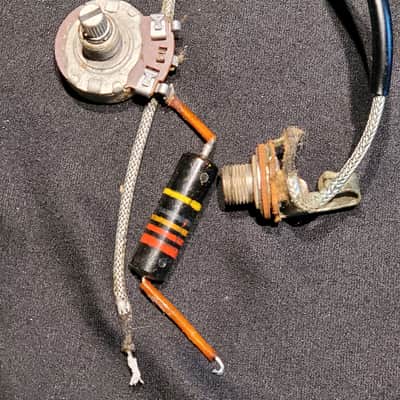 (#192) Centralab 250k Split Shaft Potentiometer 1956 image 2