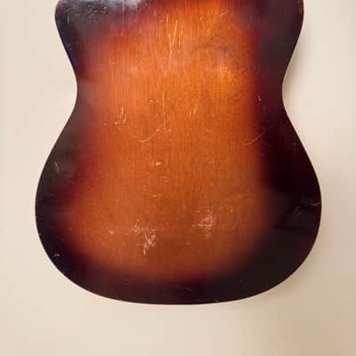 Couesnon F-hole 1940's - Sunburst Selmer style guitar image 3