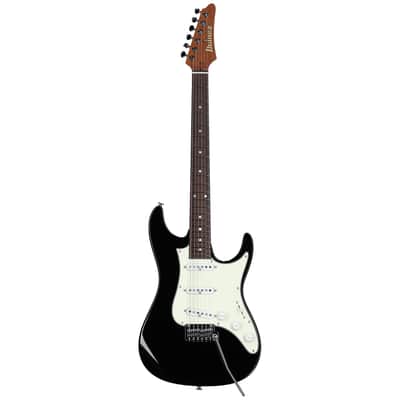 Ibanez AZ2203N Prestige Electric Guitar (with Case), Black, Open Box (Very Good) image 2