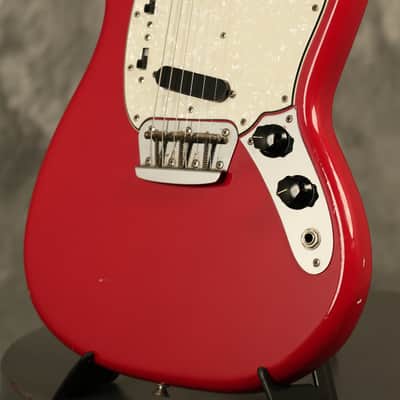 all original 1964 Fender pre-CBS Duo-Sonic II Red image 6