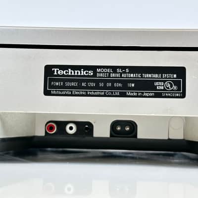 Technics Direct Drive Automatic Linear Tracking Turntable SL-5 image 8